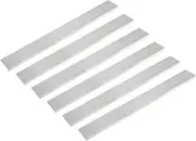uxcell 6 Pcs Square Aluminum Flat Bar, 1/4" (6mm) Thick x 1 3/8" (35mm) Width x 12" (305mm) Long 6061 Aluminum Flat Plate Solid New Mill Stock Silver for Industrial Building