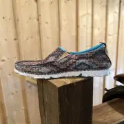 Twisted X Casual Shoes Womens Zero-X Slip On Aztec Multi-Color WZXS002