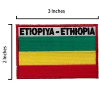 在飛比找松果購物優惠-衣索比亞 Ethiopia 熱燙燙布貼紙 電繡燙布貼紙 Fl