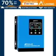60A MPPT Solar Charge Controller Auto 12V 24V 36V 48V Battery Regulator So 0A-BU