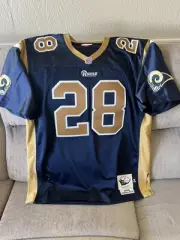 Marshall Faulk Authentic 2000 Mitchell and Ness Rams Jersey XL New With No Tags