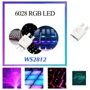 50PCS WS2812B RGB 6028 Individually Addressable LED Chip light DC 5V DIY