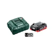 Metabo 18V Air Cooled Charger with Battery