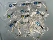 (10) 1m LC-LC UPC OS2 Single-Mode SM Fiber Optic Patch Jumper Cable SIMPLEX