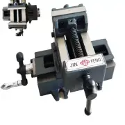 4 inch Cross Slide Vise Heavey Duty Drill Press Vice Swiveling Milling Vises