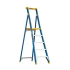 Bailey P150 Fibreglass Platform Ladder 5 Steps 1.5m Platform 150kg FS14072
