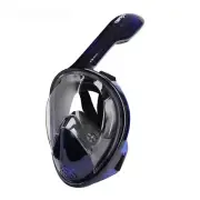 Scuba Underwater Hunting Diving Mask Anti Fog Snorkel Mask Breathing for Camera