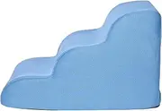 Dog Steps - Portable Foam Pet Steps Non-Slip 3 Steps for Pets | Portable Ramp Stairs for Sofa, Couch and Bed Climbing Bellv