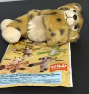 WILD REPUBLIC HUGGERS BABY CHEETAH LEOPARD PLUSH WRIST SLAP BRACELET