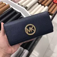 在飛比找Yahoo!奇摩拍賣優惠-【熱賣精選】 MICHAEL KORS MK長夾 大logo