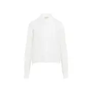 [Ermanno Scervino] Ermanno Scervino-Snow White Silk Shirt-Donna 38 IT