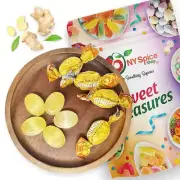Ginger Candy Chewy - Bulk Candy Individual Wrapped - by NY Spice - FREE SHIP
