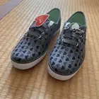 Taylor Swift Keds Charcoal Grey Heart Print Shoes NEW IN BOX w/tags 5M 1989
