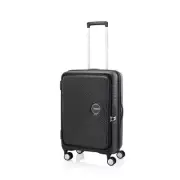 NEW American Tourister Curio Book Opening Exp. Spinner Case Black 68cm