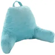 Kids Size TV & Reading Pillow - Comfortable Backrest Pillow with Arms