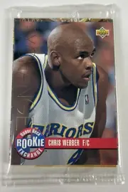 1993-94 Upper Deck Rookie Exchange Sealed Set Chris Webber HOF RC