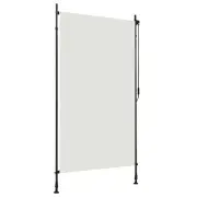 NNEVL Outdoor Roller Blind 120x270 cm Cream