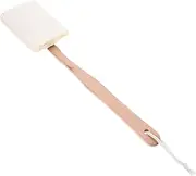 NOLITOY Shower Brush Bath Sponge Exfoliating Body Dry Skin Body Brush Cleaning Sponge Handle Bath Brush Back Scrubber Body Brush Scrubber Exfoliating Shower Dry Brush Back Brush Sisal