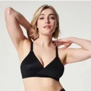 Spanx NWT 30040R Black Bra-llelujah!® Mama Nursing Bra Size Small