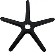 Abbraccia Office Chair Base Replacement Desk Chair Swivel Chair Base for Computer Chair, Barber Shop Chair, Radius 300mm