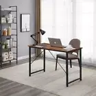 Computer Desk, Sturdy Home Office Desk for Laptop, Modern Simple Style Writing T