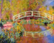 The Japanese Bridge (The Bridge in Monet's Garden) Painting by Claude Monet