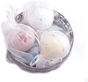 Beatifufu Pure Essential Oil Bath Ball Rose Scented 1pc Bath for Relaxing Spa Bath