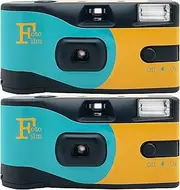 Fotofilm Pro Disposable Camera Single Use Film Ultramax 400 27 Exposure Flash Multipack - 2 pack