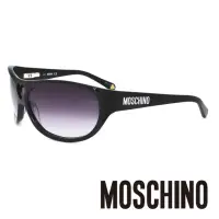 在飛比找momo購物網優惠-【MOSCHINO】義大利 愛心大框 側LOGO太陽眼鏡(黑