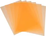 ULTECHNOVO High Transmission PVC Film Sheets 6pcs Filter Gels for Camera Led Lights Classroom