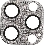 Uonlytech Rhinestone Lens Protector for Camera Cover Maximum Scratch Protection High Light Transmittance Secure Fit Decorative Practical Lens Guard