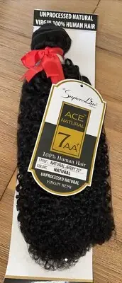 SuperLine Ace Natural Jerry 7AA+ HH 20” Color Natural Sew In.