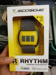 SCOSCHE RHYTHM RTHM 1.5 ARMBAND PULSE MONITOR ORIGINAL BOX IPOD IPHONE IPAD
