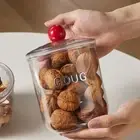Plastic Candy Nuts Storage Box Sealed Tea Spices Bottles Cereals