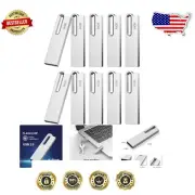 10 Pack 64GB Waterproof Metal USB Drives - Reliable Memory Stick Set