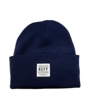 Neff Adult Unisex Navy Blue Cuffed Skull Beanie