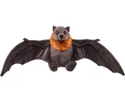 Wild Republic Cuddlekins, Flying Fox, Stuffed Animal, 12 inches, Kids, Plush Toy, Fill is Spun Recycled Water Bottles