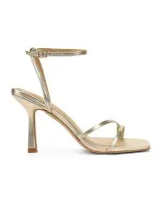 [Siren] Sprinkle Strappy Heels in Gold