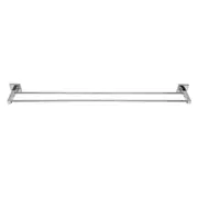 Estilo 600mm Chrome Lille Double Towel Rail - 600mm