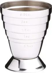 Cocktail Jigger 15-75ml Silver