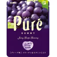 在飛比找DOKODEMO日本網路購物商城優惠-[DOKODEMO] KANRO 甘樂 Pure 葡萄軟糖
