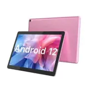 COOPERS Tablet 10 inch, Android 12 Tablet, 32GB ROM 512GB Expand Computer Pink