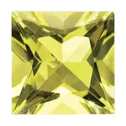 Gemstone Lemon Quartz Aa Quality 12mm Princess