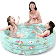 Inflatable Baby Kiddie Pool - Kids Paddling Pool Toddler Baby Swimming