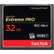 SanDisk 32GB Extreme Pro CompactFlash Memory Card (160MB/s) - Authorized Dealer