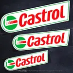 [潮流車貼紙] 贊助商品牌LOGO車貼英文字嘉實多CASTROL汽車身摩托改裝反光貼紙