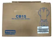 Waring CB15T Food Blender with electronic keypad and timer, 1 gal capacity NEW