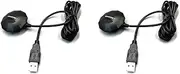 Binxind 2X New USB GPS GLONASS Receiver GNSS Receiver Module Antenna, Replace Bu-353S4, BU353S4, 0183NMEA USB Protocol
