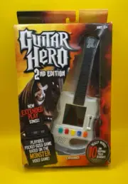 RARE 2008 Activision Guitar Hero 2nd Edition Pocket-Sized Handheld Game - NIB