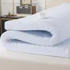 Memory Foam Mattress Topper, Soft Egg Crate Mattress Topper with Breathable C...